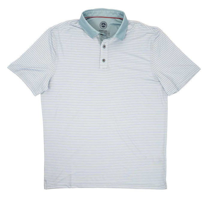 Flag & Anthem Men's Kiawah Contrast Mini Stripe Polo MEN - Clothing - Shirts - Short Sleeve Flag And Anthem