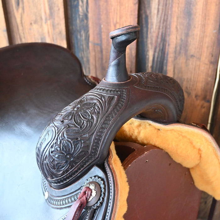 17" JEFF SMITH BUSTER WELCH CUTTING SADDLE Saddles - New Jeff Smith