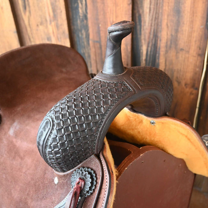 15.5" JEFF SMITH BUSTER WELCH CUTTING SADDLE Saddles - New Jeff Smith