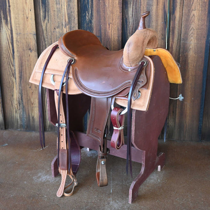 17" JEFF SMITH BUSTER WELCH CUTTING SADDLE Saddles - New Jeff Smith