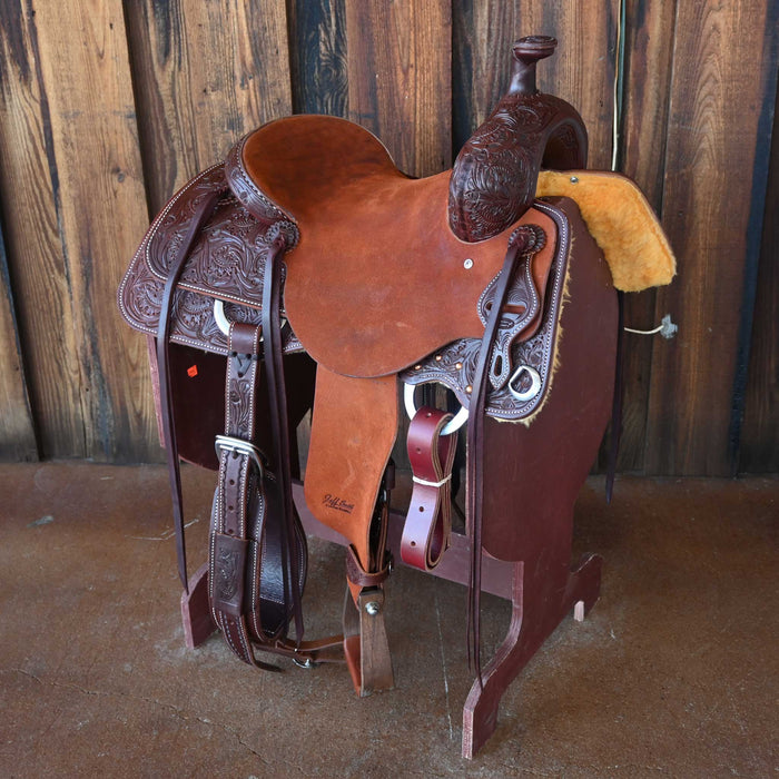15" JEFF SMITH BUSTER WELCH RANCH CUTTER SADDLE Saddles - New Jeff Smith
