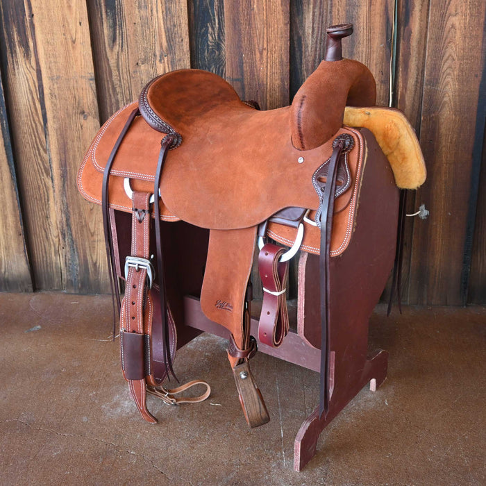 17" JEFF SMITH BUSTER WELCH RANCH CUTTER SADDLE Saddles - New Jeff Smith