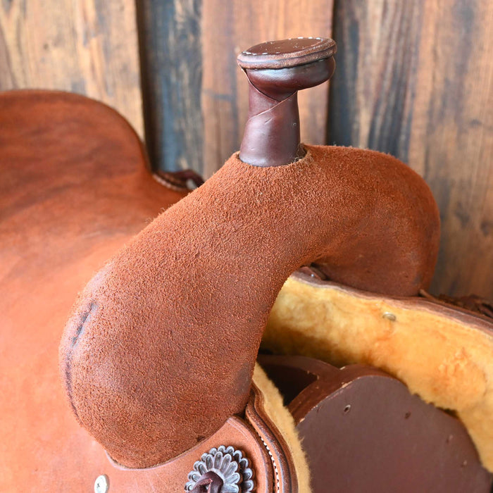 17" JEFF SMITH BUSTER WELCH RANCH CUTTER SADDLE Saddles - New Jeff Smith