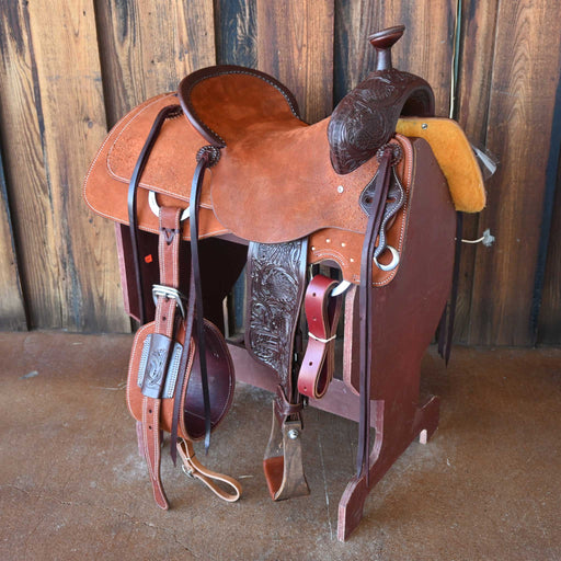 15" JEFF SMITH BUSTER WELCH RANCH CUTTER SADDLE Saddles - New Jeff Smith