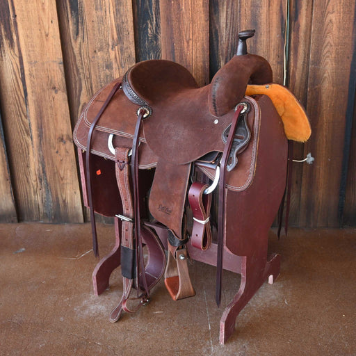 13.5" JEFF SMITH BUSTER WELCH RANCH CUTTER SADDLE Saddles - New Jeff Smith