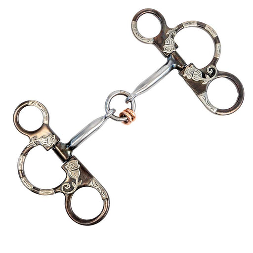 Cowboy Tack Big Rose Lifesaver Bit Tack - Bits Partrade