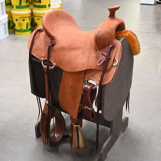 15.5" TESKEY'S STRIP DOWN RANCH SADDLE Saddles - New Teskey's Saddlery