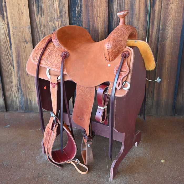 14.5" JEFF SMITH BUSTER WELCH RANCH CUTTER SADDLE
