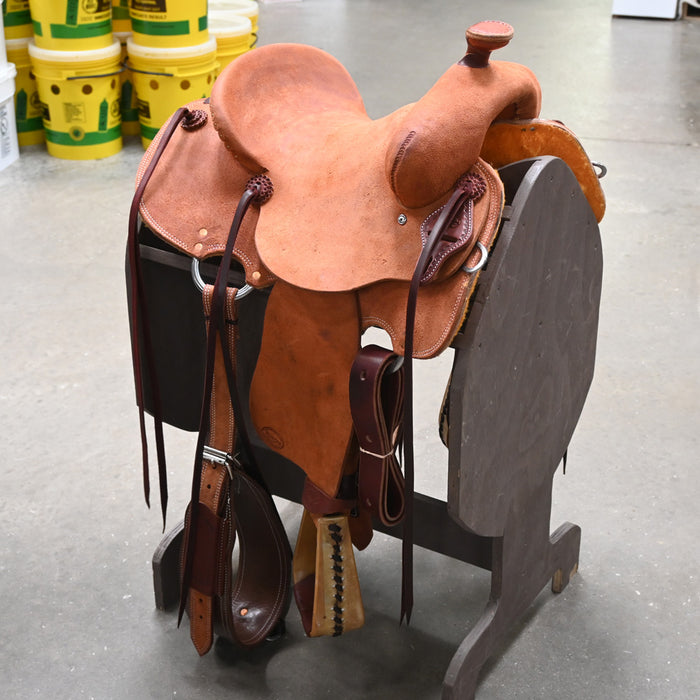 13" TESKEY'S YOUTH STRIP DOWN RANCH SADDLE Saddles - New Teskey's Saddlery