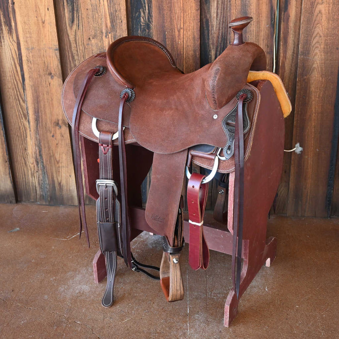 15.5" JEFF SMITH BUSTER WELCH RANCH CUTTER SADDLE