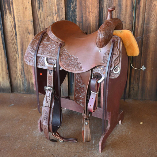 15.5" JEFF SMITH BEAU GALYEAN RANCH CUTTER SADDLE Saddles - New Jeff Smith