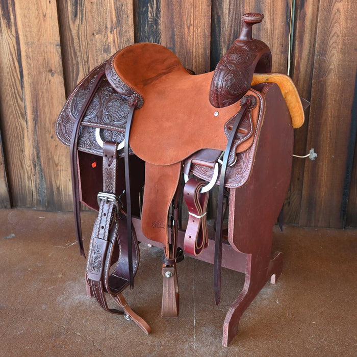 14.5" JEFF SMITH BUSTER WELCH RANCH CUTTER SADDLE