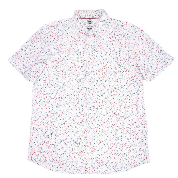 * Flag & Anthem Men's Harwood Americana Button Down Shirt - FINAL SALE MEN - Clothing - Shirts - Short Sleeve Flag And Anthem