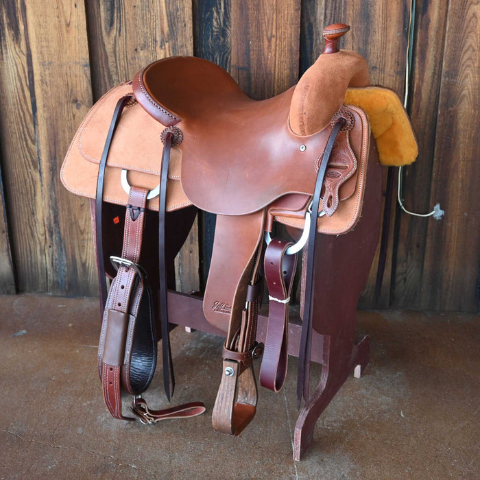 16" JEFF SMITH BUSTER WELCH RANCH CUTTER SADDLE