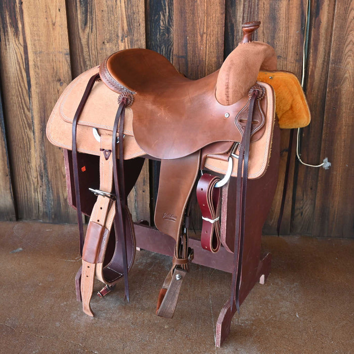 16" JEFF SMITH BUSTER WELCH RANCH CUTTER SADDLE