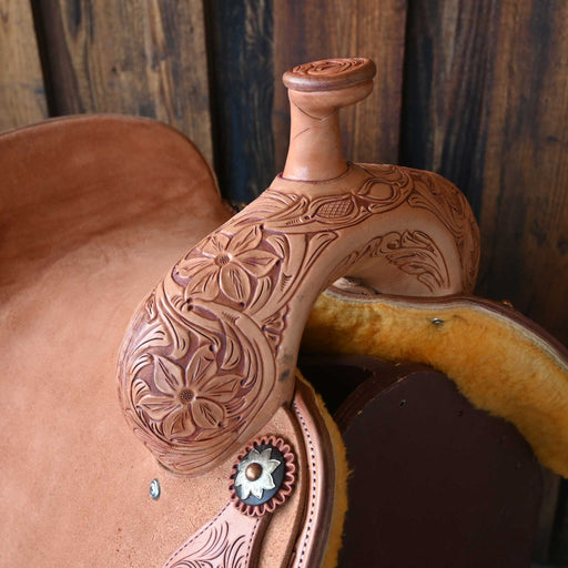 16" JEFF SMITH BUSTER WELCH RANCH CUTTER SADDLE Saddles - New Jeff Smith