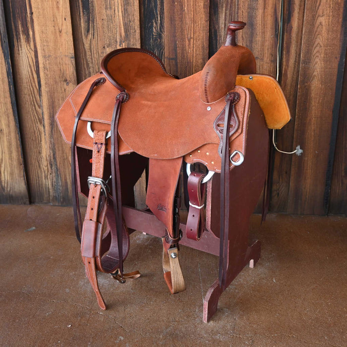17" JEFF SMITH BUSTER WELCH RANCH CUTTER SADDLE