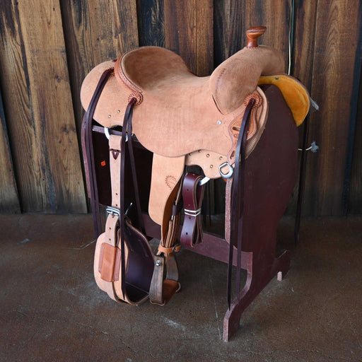 15.5" JEFF SMITH SAM HOUSTON COWBOY SADDLE Saddles - New Jeff Smith