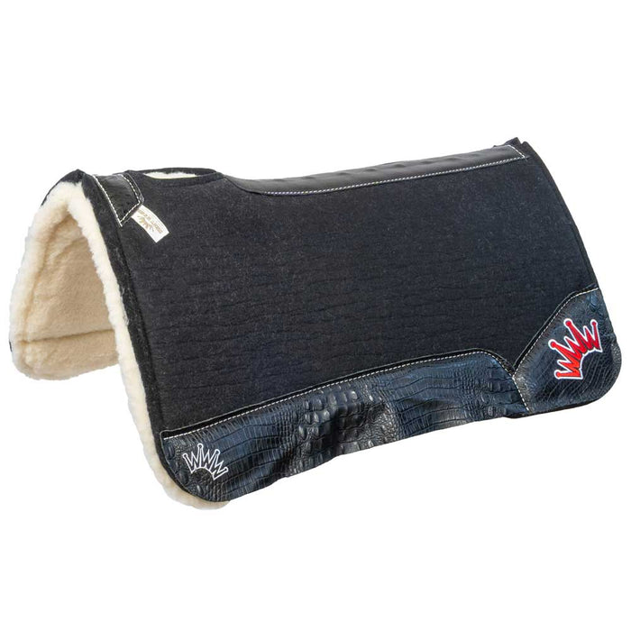Best Ever Best in Show - Black Crocodile Pad Tack - Saddle Pads Best Ever