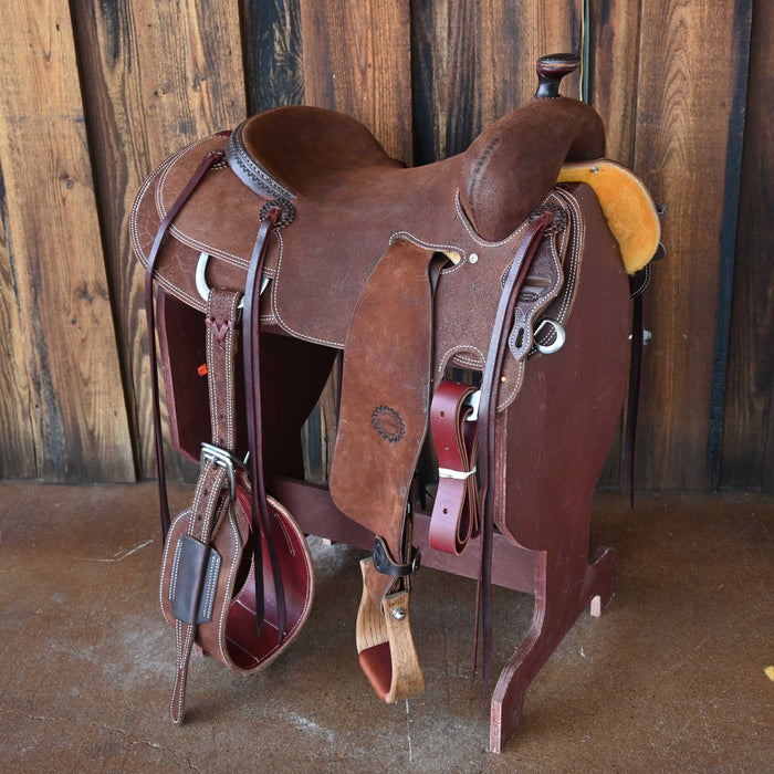 16" JEFF SMITH SAM HOUSTON COWBOY SADDLE