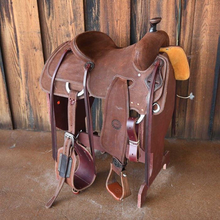 14.5" JEFF SMITH WILL JAMES COWBOY SADDLE