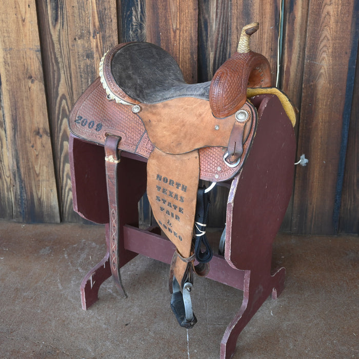 14.5" USED CORRIENTE BARREL SADDLE Saddles - Used Corriente
