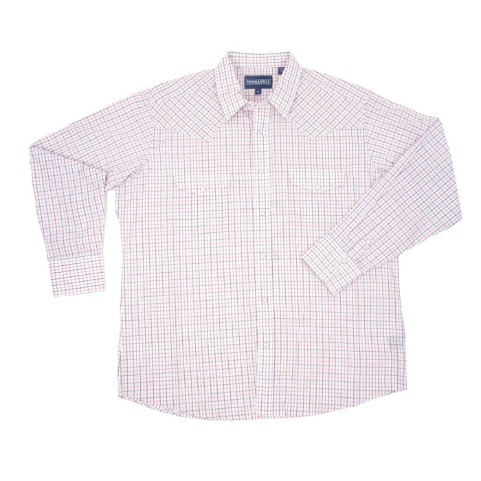 Panhandle Men's Pearl Snap Plaid Shirt MEN - Clothing - Shirts - Long Sleeve Panhandle