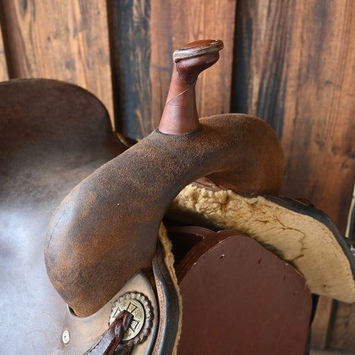 16" USED JEFF SMITH BEAU GALYEAN CUTTING SADDLE Saddles - Used Jeff Smith