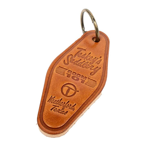 Teskey's Saddlery "Room 101" Leather Keychain TESKEY'S GEAR - Small Accessories Teskey's