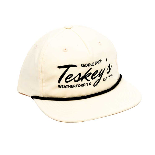 Teskey's Embroidery Umpqua Rope Hat - Birch/Black TESKEY'S GEAR - Baseball Caps Teskey's