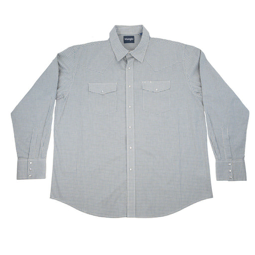 Wrangler Men's Pearl Snap Western Shirt - FINAL SALE MEN - Clothing - Shirts - Long Sleeve Wrangler