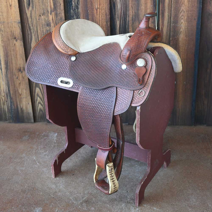 15.5" USED ALAMO WESTERN SADDLE