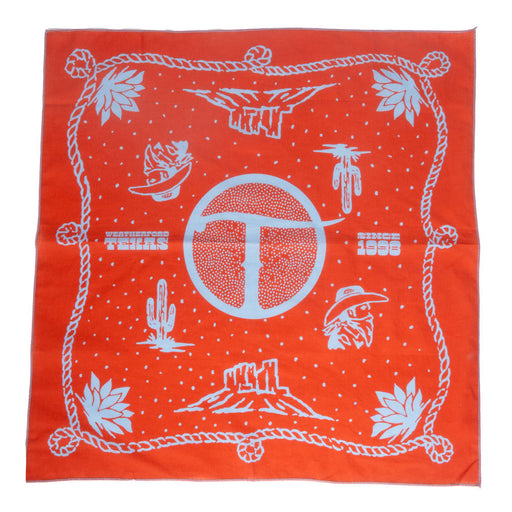 Teskey's Circle T Bandana - Red/Light Blue TESKEY'S GEAR - Small Accessories Teskey's