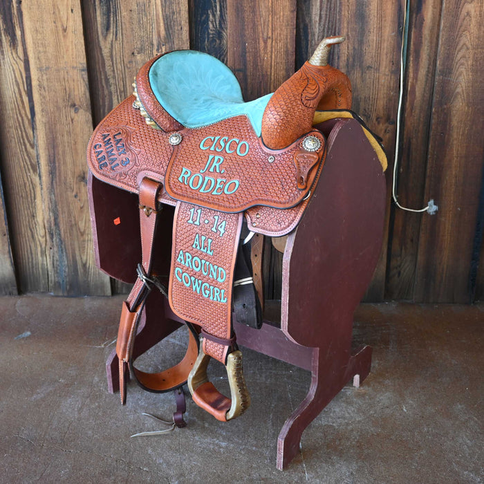 13.5" USED COWBOY CLASSIC BARREL SADDLE