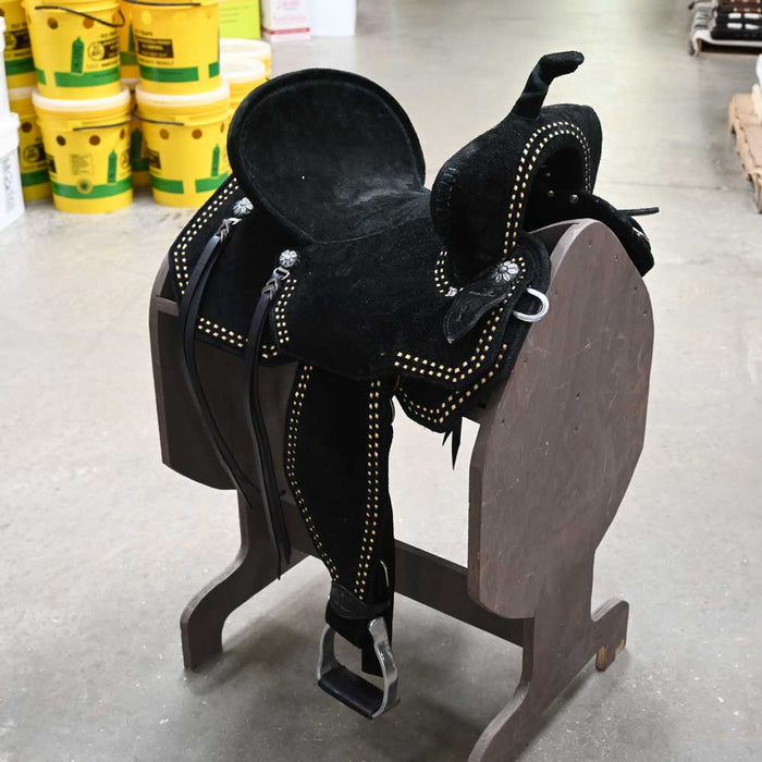 14" SEVEN LIGHTWEIGHT (FIBER TREE) BARREL SADDLE Saddles - New Seven Saddle