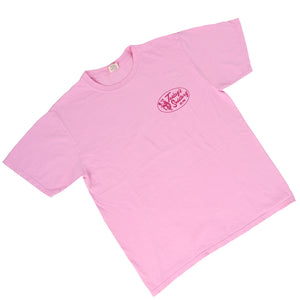 Teskey's Retro Best In The West Tee - Hot Pink TESKEY'S GEAR - SS T-Shirts Teskey's