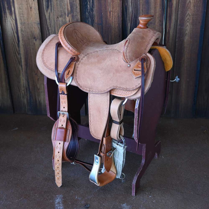 15.5" CRAIG LEWIS RANCH SADDLE