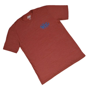 Teskey's Retro Best In The West Tee - Chili TESKEY'S GEAR - SS T-Shirts Teskey's