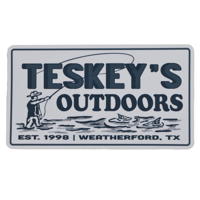 Teskey's Outdoors Fishing Sticker TESKEY'S GEAR - Stickers Teskey's