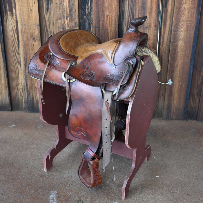 14.5" USED RANCH SADDLE Saddles - Used SHOPMADE