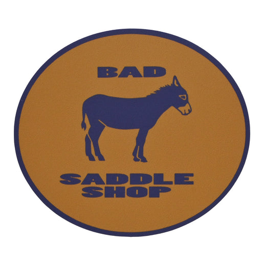 Teskey's Bad Burro Saddle Shop Oval Sticker TESKEY'S GEAR - Stickers Teskey's