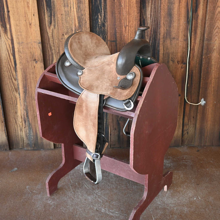11.5" USED EQUI TECH BARREL SADDLE