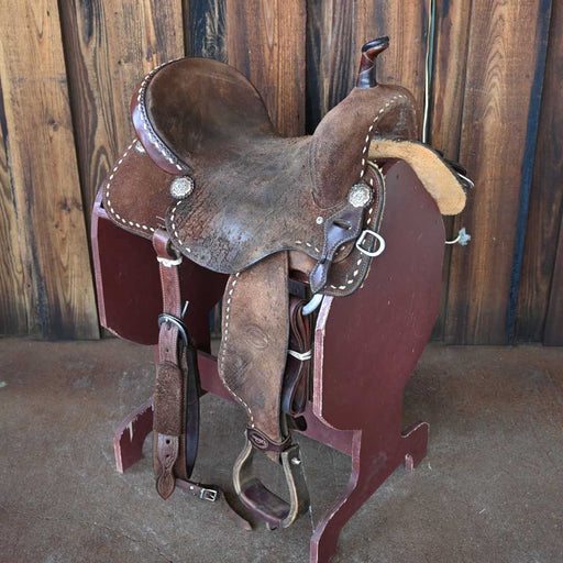 16" USED TESKEY'S BARREL SADDLE Saddles - Used Teskey's Saddlery