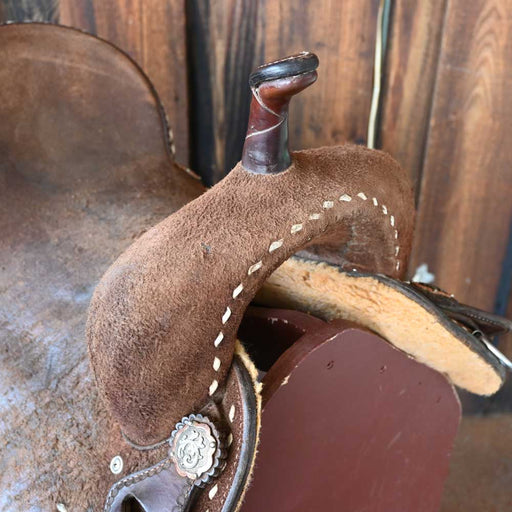 16" USED TESKEY'S BARREL SADDLE Saddles - Used Teskey's Saddlery
