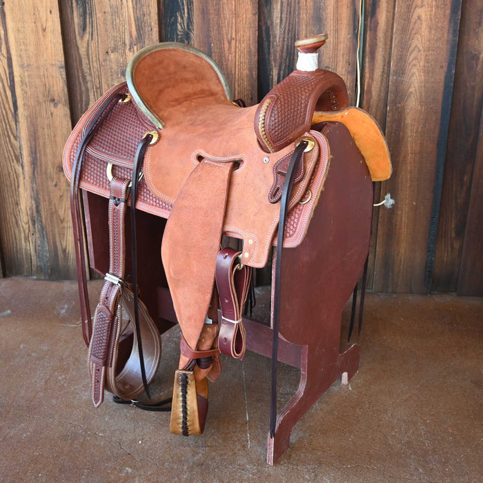 15.5" TESKEY'S RANCH ASSOCIATION SADDLE
