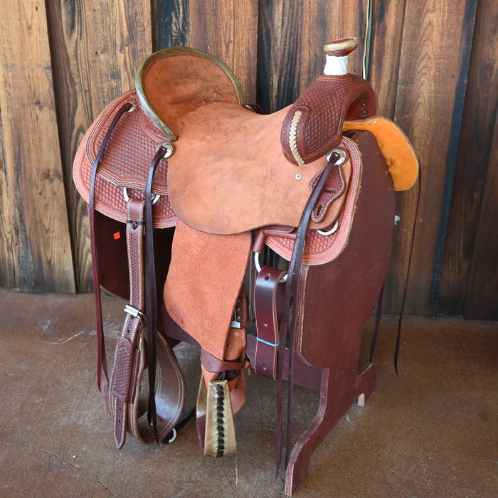 15.5" TESKEY'S RANCH ASSOCIATION SADDLE