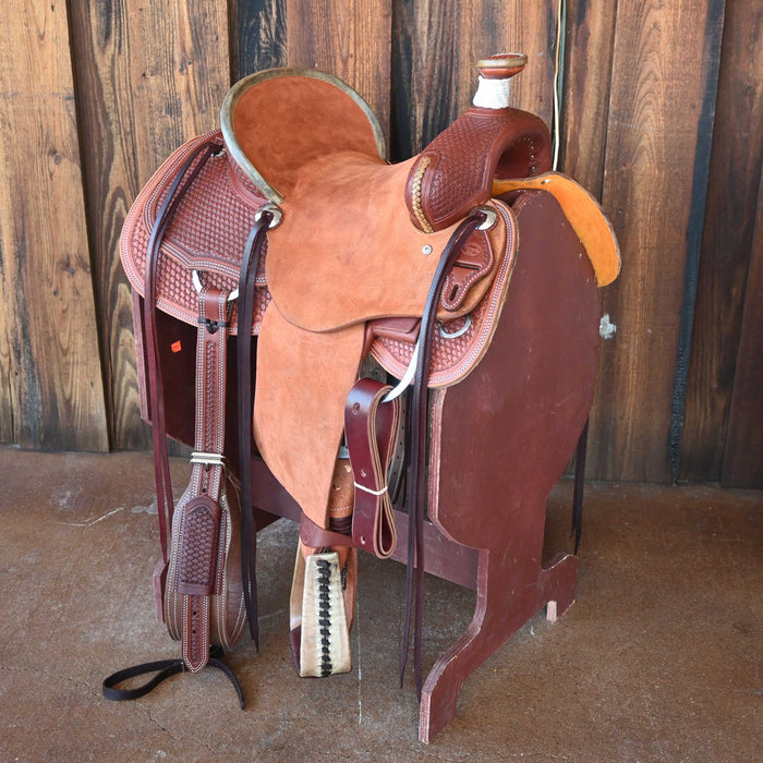 14" USED TESKEY'S RANCH ASSOCIATION SADDLE