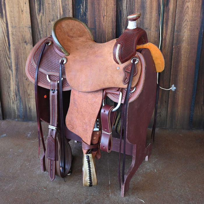 15.5" TESKEY'S RANCH ASSOCIATION SADDLE