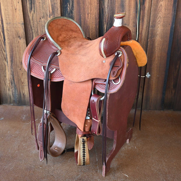 15.5" TESKEY'S RANCH ASSOCIATION SADDLE