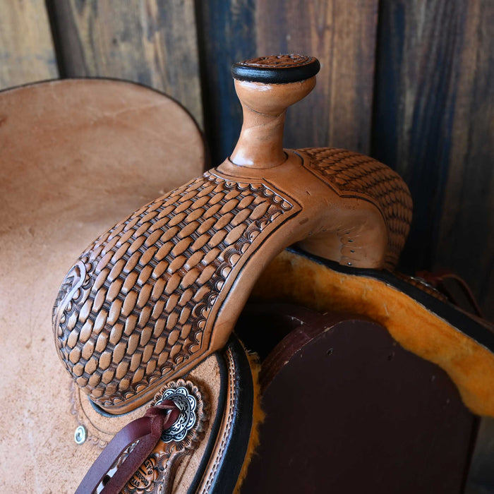 14" TESKEY'S RANCH CUTTER SADDLE